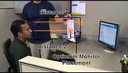 Office Ergonomics - Monitor Placement