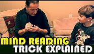 Mind Reading Trick Explained
