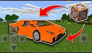 WORKING CAR Using COMMAND BLOCKS in Minecraft (Pocket Edition, Addon)