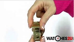 Michael Kors Ladies Gold Camille Chronograph Watch MK5635