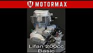 LIFAN 200CC 5 SPD ENGINE MOTOR MOTORCYCLE DIRT BIKE ATV M EN25-BASIC