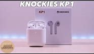 Knockies KP1 Earbuds - AirPods Clone With Ear Detection (Music & Mic Samples)