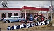 Route 66 old gas station Valentine Arizona