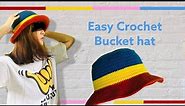Easy Crochet Bucket Hat Tutorial (beginner friendly)