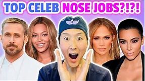 Plastic Surgeon Reveals The Top Five Best Celebrity Nose Jobs!