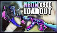 The ULTIMATE NEON Themed CS:GO Loadout 2020!