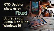 Upgrade the non-upgradable Lumia 909/1020 or any windows phones 8 or 8.1 to windows 10