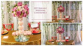 DIY Tall Elegant Wedding Centerpiece | DIY Wedding Centerpieces | DIY Tutorial |DOLLAR TREE!!!