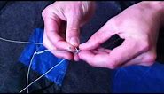 Connecting bridle legs (Revolution quad kite)