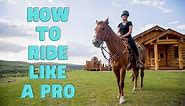 HOW TO RIDE A HORSE WESTERN (BEGINNERS TRAIL RIDING GUIDE)