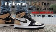 Air Jordan 1 Gold Toe Review & On Feet