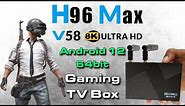 H96 Max V58 RK3588 Octa Core 64bit Android 12 TV Box review