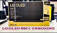 LG OLED 55C1 UNBOXING