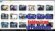 How To Create Custom Folder icon in Photoshop (Updated Video) | TechTutorials