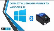 Connect Atpos Bluetooth Printer to Windows PC/ Laptop | Wireless Desktop Thermal Printing