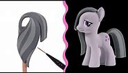 CUSTOM My Little Pony MARBLE PIE Tutorial MLP Figure DIY | SweetTreatsPonies
