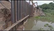 Sheet Piling for River Protection in Pampanga