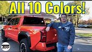 All 2024 Toyota Tacoma Colors - See All 10 in Action!