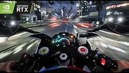 ⁴ᴷ⁶⁰ GTA 5: POV Ultra Realistic Motorbike Ride Gameplay! 2023 Ray Tracing RTX 3090 Graphics Mod!