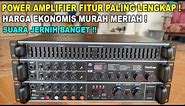 REVIEW POWER AMPLIFIER FITUR LENGKAP HARGA MURAH frist class FC-A4600DSP