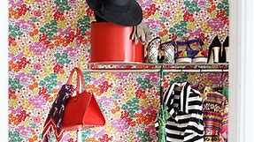 How To Hang Fabric as Wallpaper