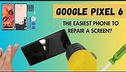 Google PIXEL 6 - Repair & Replace the cracked DISPLAY / SCREEN / GLASS