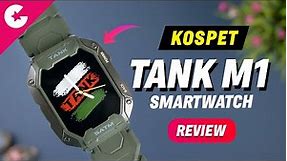 Kospet Tank M1 Smartwatch Unboxing & Review - BEST BUDGET RUGGED SMARTWATCH 2022!!