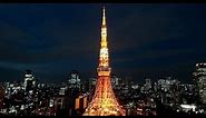 【4K Japan View】Tokyo Tower night view | 夜の東京タワー