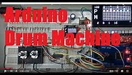 Drum Machine Sequencer with Arduino Mega2560, I2C OLED, 24LC512 EEPROM, and rotary encoders