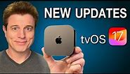 New Apple TV Features & Updates in tvOS 17