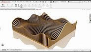 Exercise 59: How to make a 'Parametric Wall' in Solidworks 2018