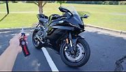(2017-2021) Yamaha YZF R6 Raven: Start Up, Exhaust, Test Ride, POV and Review