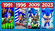 Sonic the Hedgehog Evolution (1991 - 2023)