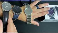 Movado Connect 2.0 Unboxing Setup and Traditional Watch Comparison
