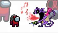 Mini Crewmate Plays Concert with Poppy Playtime 3 Characters | Among Us