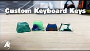 Making Your Own Custom Keyboard Keys | Alumilite