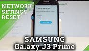 How to Reset Network Settings on SAMSUNG Galaxy J3 Prime - Restore Default Network