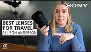 Best Lenses for Travel Photography | Sony Lens Guide ft. Allison Anderson