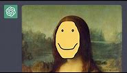 ChatGPT tries to draw Mona Lisa