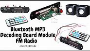 Bluetooth Mp3 Fm Module Player |
