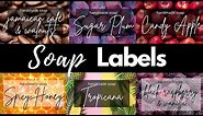 How to design Soap Labels - easy design method with Canva