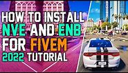 HOW TO MAKE YOUR FIVEM GTA 5 LOOK LIKE REAL LIFE | HOW TO INSTALL NVE AND ENB | 2023 TUTORIAL