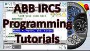 ABB IRC5 Programming Tutorial Logic Series - Waituntil=