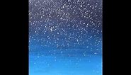 Acrylic Painting Easy Night Sky with Stars
