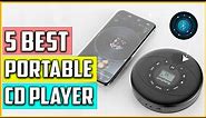 Top 5 Best Portable CD Player With Bluetooth Reviews 2023