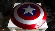Review of Marvel Legends Gear Captain America Shield Replica 24" inches