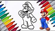 Coloring Super Mario Bros Characters: Your Creative Journey Begins Here!
