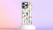 MOSNOVO Wildflower Clear Case Design for iPhone 14 Pro Max