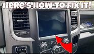 How To Repair Your 8.4" Uconnect 4C DODGE - RAM - CHRYSLER - Radio