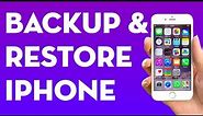 How to Backup & Restore iPhone Using iTunes! [ Step-By-Step ]